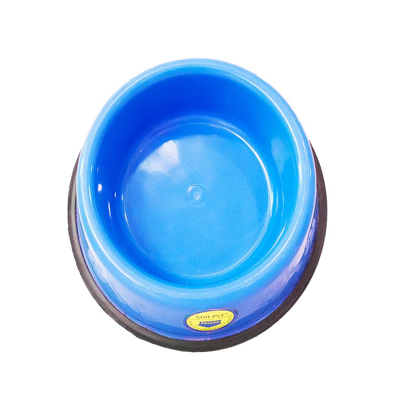 Foto-do-produto-Comedouro-e-Bebedouro-Pesado-Caes-Azul-Tudo-Pet-450ml-no-petshop-online-da-Tudo-de-Bicho