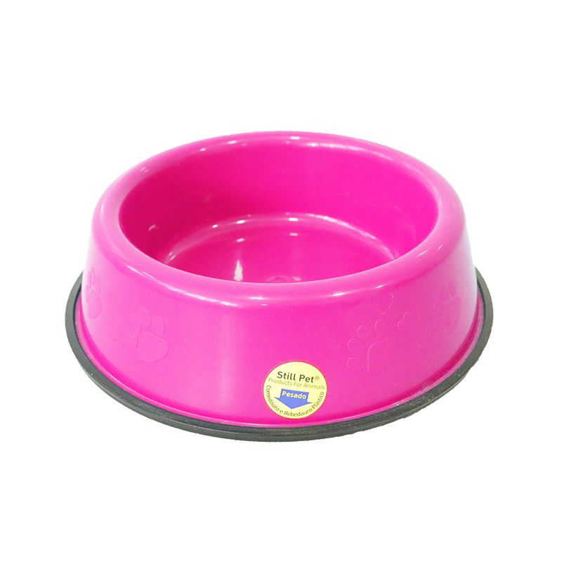 Foto-do-produto-Comedouro-e-Bebedouro-Pesado-Caes-Rosa-Tudo-Pet-450ml-no-petshop-online-da-Tudo-de-Bicho