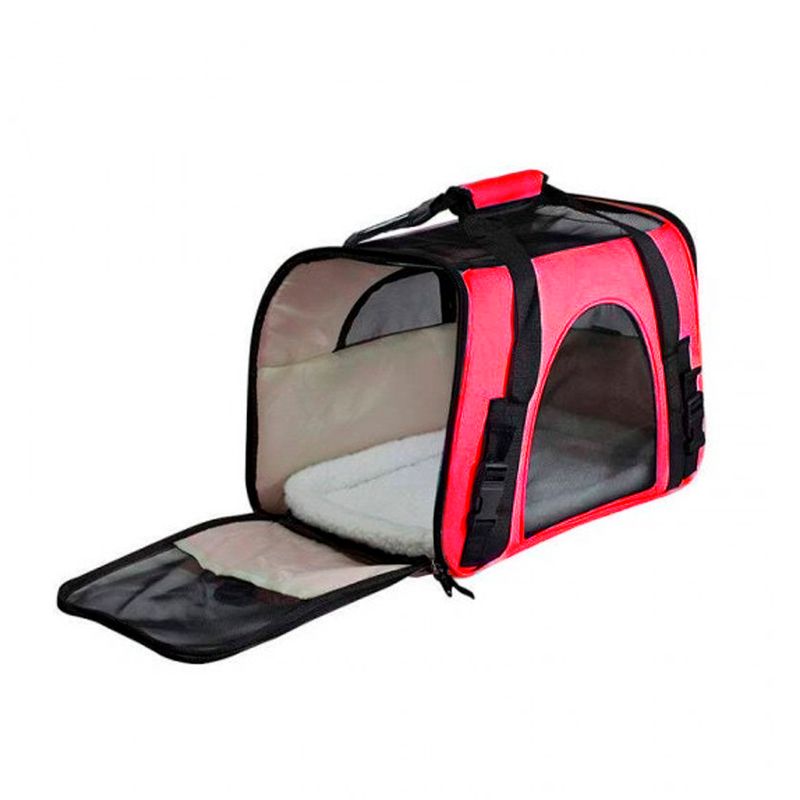 Foto-do-produto-Bolsa-Transporte-The-Pets-The-Dogs-Bag-Vermelha-no-petshop-online-da-Tudo-de-Bicho