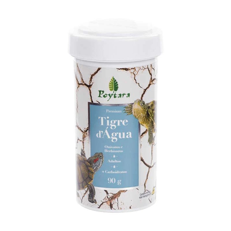 Foto-do-produto-Racao-Para-Repteis-Poytara-Tigre-D-Agua-90g-no-petshop-online-da-Tudo-de-Bicho