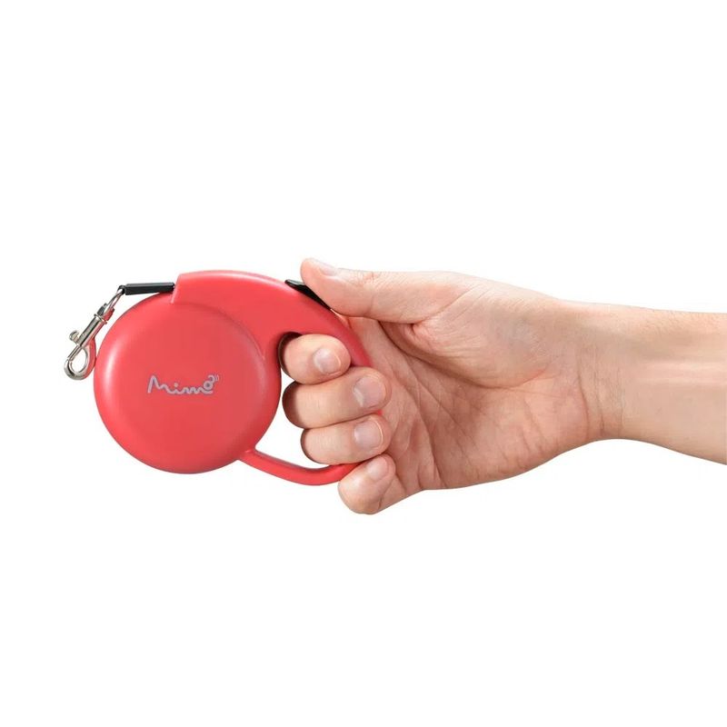Foto-do-produto-Guia-Retratil-Caes-Mimo-Runner-Emborrachada-Ate-8kg-Vermelho--no-petshop-online-da-Tudo-de-Bicho