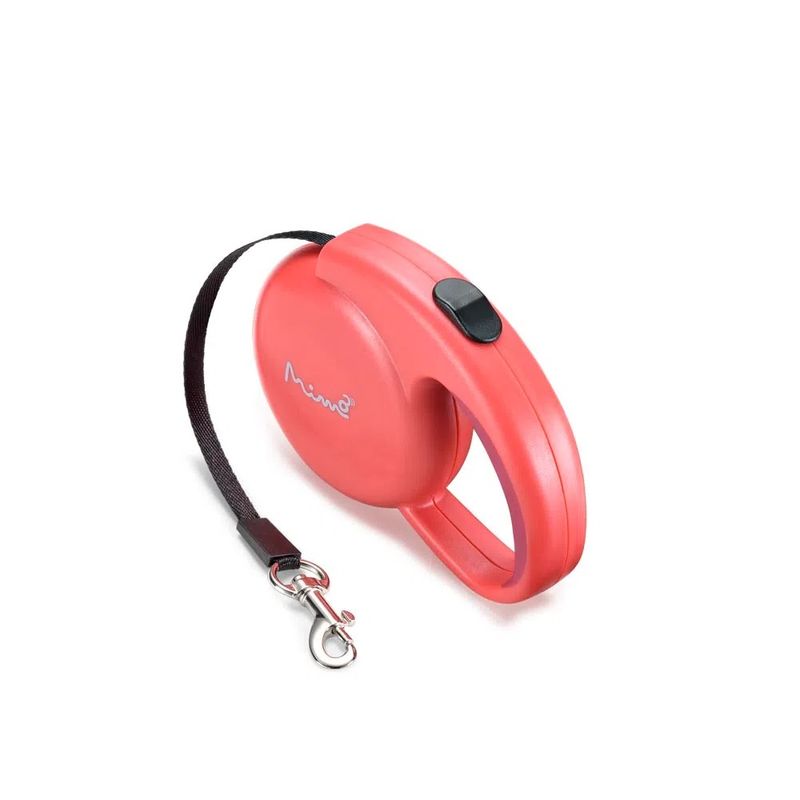 Foto-do-produto-Guia-Retratil-Caes-Mimo-Runner-Emborrachada-Ate-8kg-Vermelho--no-petshop-online-da-Tudo-de-Bicho