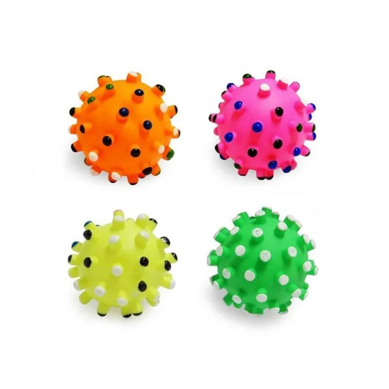 Foto-do-produto-Brinquedo-Caes-The-Pets-Vinil-Bolinha-Cravo-Mix-Color-Pequeno-no-petshop-online-da-Tudo-de-Bicho