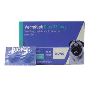 Vermífugo Vermivet Plus Cães Biovet