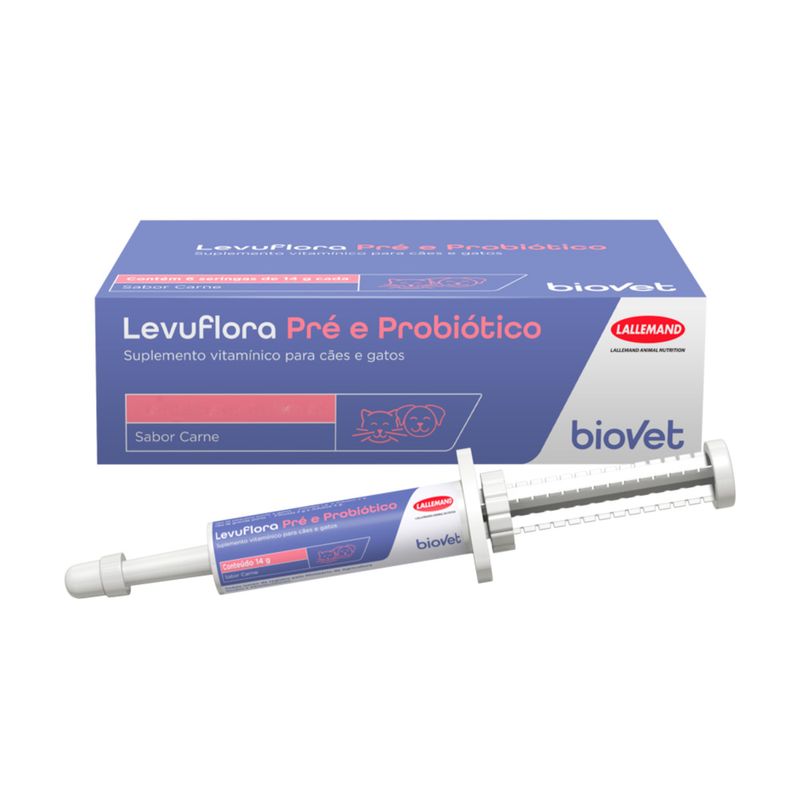 Foto-do-produto-Suplemento-Biovet-LevuFlora-Pre-e-Probiotico-14g-no-petshop-online-da-Tudo-de-Bicho