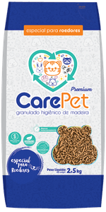 Foto-do-produto-Granulado-de-Madeira-Roedores-Carepet-Premium-Original-25kg-no-petshop-online-da-Tudo-de-Bicho