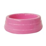 Foto-do-produto-Comedouro-Caes-Dog-Head-Aluminio-Pesado-Colorido-Rosa-Mini-300ml-no-petshop-online-da-Tudo-de-Bicho