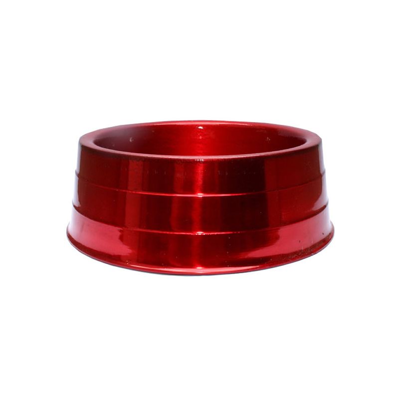 Foto-do-produto-Comedouro-Caes-Dog-Head-Aluminio-Pesado-Colorido-Vermelho-Medio-1800ml-no-petshop-online-da-Tudo-de-Bicho