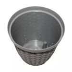 Foto-do-produto-Cachepo-Rattan-Grafite-Okla-17-Litros-no-petshop-online-da-Tudo-de-Bicho