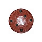 Foto-do-produto-Prato-com-Rodas-Marrom-Skate-Okla-27cm-no-petshop-online-da-Tudo-de-Bicho