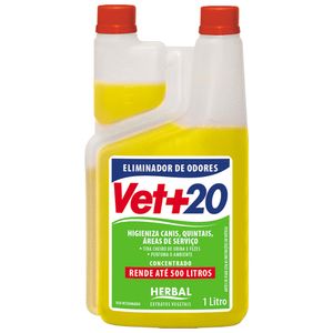 Eliminador De Odor Vet+20 Herbal