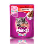 Foto-do-produto-Racao-Umida-Whiskas-Gatos-Filhotes-Carne-ao-Molho-Sache-85g-no-petshop-online-da-Tudo-de-Bicho