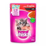 Foto-do-produto-Racao-Umida-Whiskas-Gatos-Filhotes-Carne-Jelly-Sache-85g-no-petshop-online-da-Tudo-de-Bicho