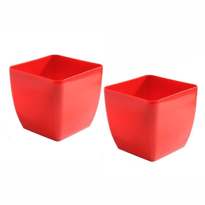 Foto-do-produto-Vaso-Oxford-Quadrado-Vermelho-Okla-3-Litros-no-petshop-online-da-Tudo-de-Bicho