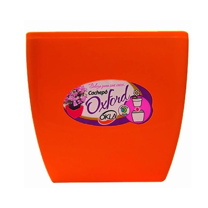 Foto-do-produto-Vaso-Oxford-Quadrado-Vermelho-Okla-3-Litros-no-petshop-online-da-Tudo-de-Bicho
