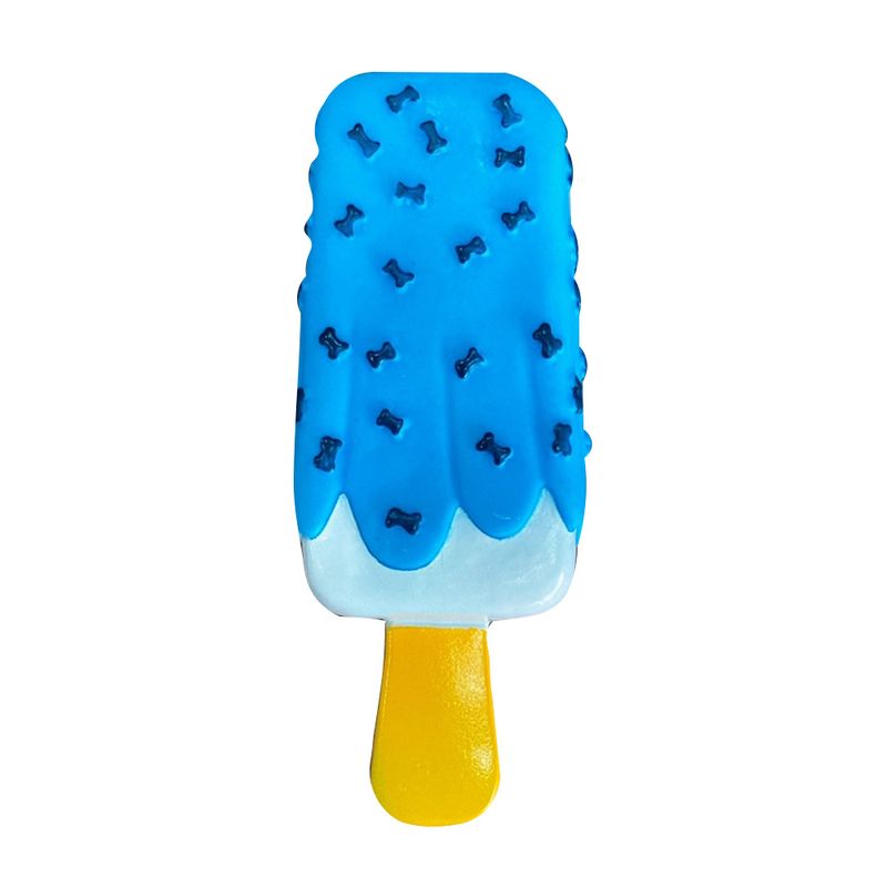 Foto-do-produto-Brinquedo-Caes-Vinil-Sorvete-Picole-Azul-The-Pets-Brasil-no-petshop-online-da-Tudo-de-Bicho