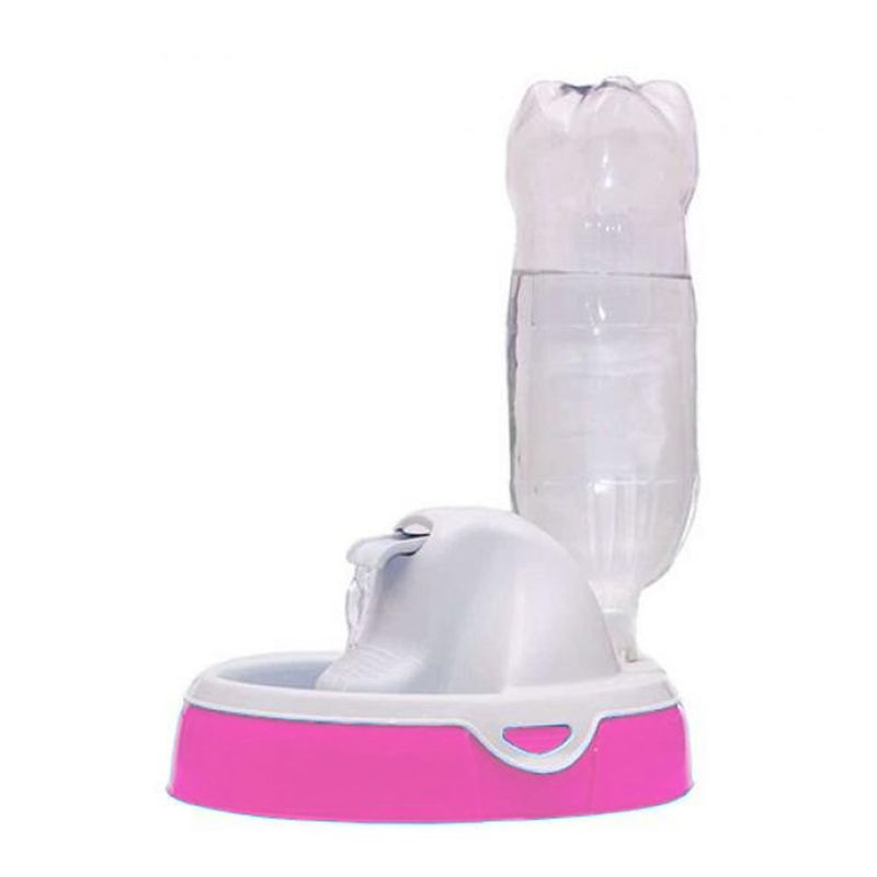 Foto-do-produto-Fonte-Bebedouro-Amicus-Aqua-Flow-Rosa-e-Branco-Bivolt-no-petshop-online-da-Tudo-de-Bicho