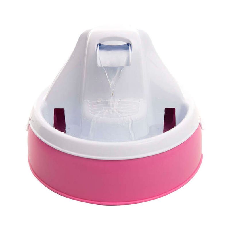 Foto-do-produto-Fonte-Bebedouro-Amicus-Aqua-Flow-Rosa-e-Branco-Bivolt-no-petshop-online-da-Tudo-de-Bicho