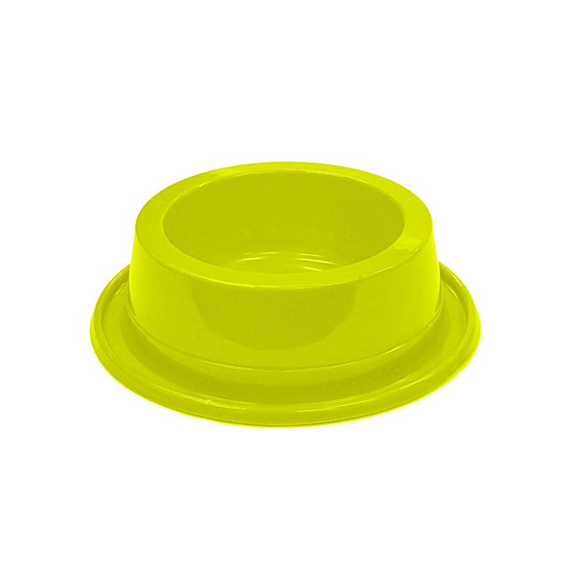 Foto-do-produto-Comedouro-Caes-Pet-Toys-Antiformiga-Amarelo-Neon-1000ml-no-petshop-online-da-Tudo-de-Bicho