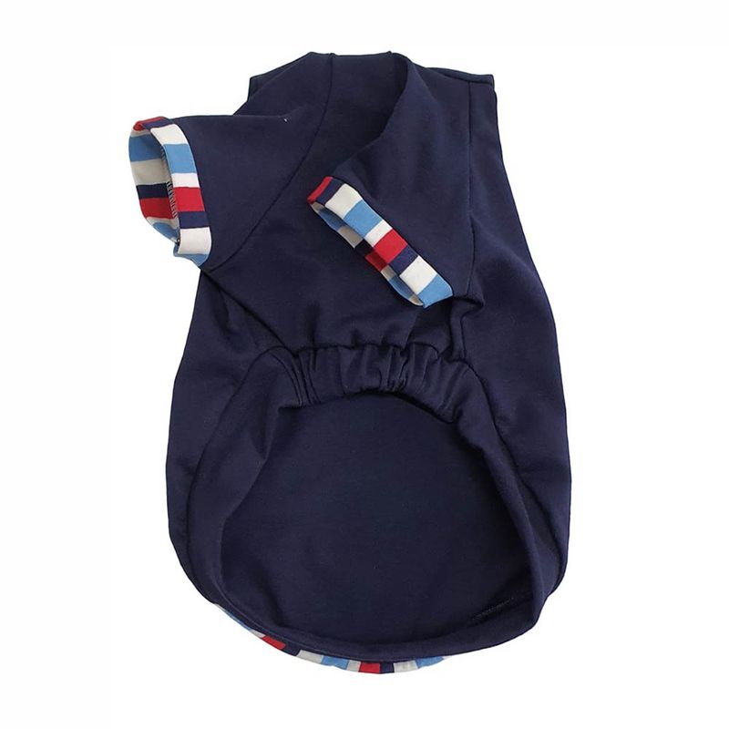 Foto-do-produto-Camiseta-C--Capuz-Pickorruchos-Malha-Navy-Marinho-01-no-petshop-online-da-Tudo-de-Bicho