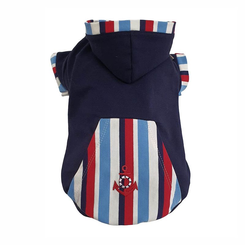 Foto-do-produto-Camiseta-C--Capuz-Pickorruchos-Malha-Navy-Marinho-01-no-petshop-online-da-Tudo-de-Bicho