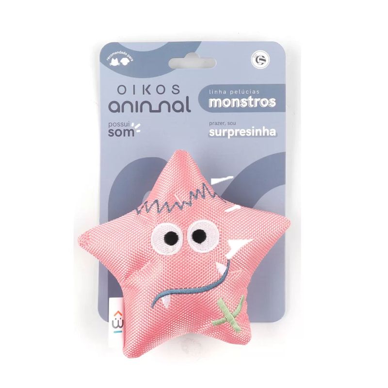 Foto-do-produto-Brinquedo-Caes-Pelucia-Monstrinhos-Surpresinha-Oikos-no-petshop-online-da-Tudo-de-Bicho