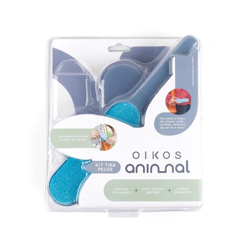 Foto-do-produto-Kit-Escova-Removedora-De-Pelos-Caes-e-Gatos-Oikos-no-petshop-online-da-Tudo-de-Bicho