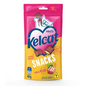 Petisco Kelco Kelcat Snacks Atum