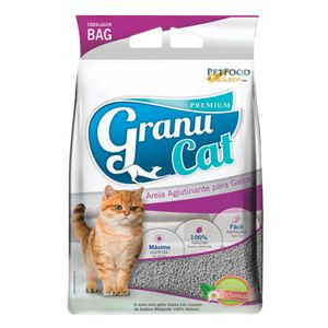 Areia Higiênica Gatos Granucat B.U.A com Aroma