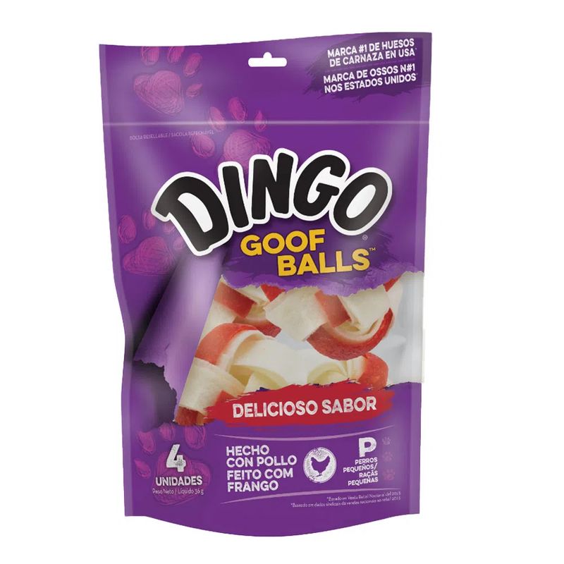 Foto-do-produto-Osso-Dingo-Caes-Premium-Goof-Balls-no-petshop-online-da-Tudo-de-Bicho