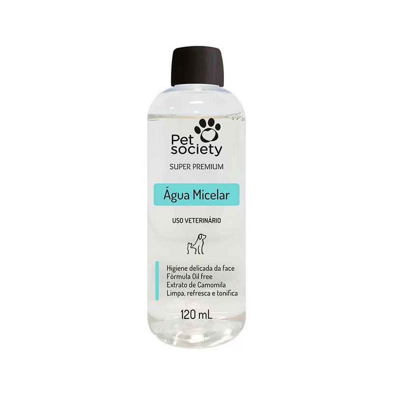 Foto-do-produto-Agua-Micelar-Super-Premium-Para-Caes-e-Gatos-Pet-Society-120ml-no-petshop-online-da-Tudo-de-Bicho