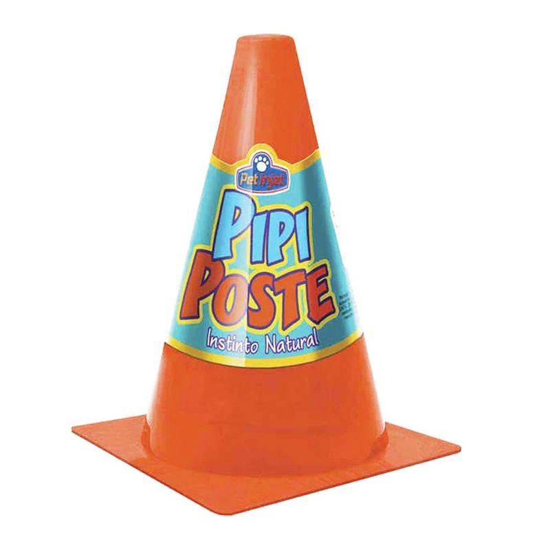 Foto-do-produto-Pipi-Poste-Postinho-Educador-Laranja-Pequeno--no-petshop-online-da-Tudo-de-Bicho