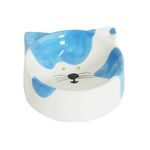 Foto-do-produto-Comedouro-Gatos-The-Pets-Porcelana-Azul-150ml-no-petshop-online-da-Tudo-de-Bicho