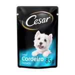 Foto-do-produto-Racao-Umida-Cesar-Caes-Adultos-Cordeiro-Assada-Sache-85g-no-petshop-online-da-Tudo-de-Bicho