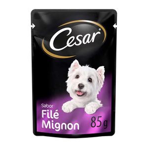 Ração Úmida Cesar Cães Adultos Filet Mignon Sachê