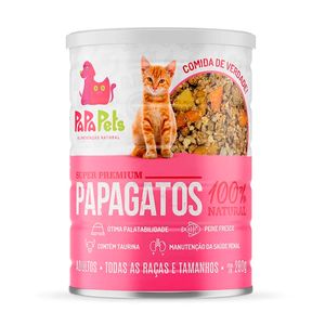 Alimento Natural Papapets Papagatos Para Gatos Adultos