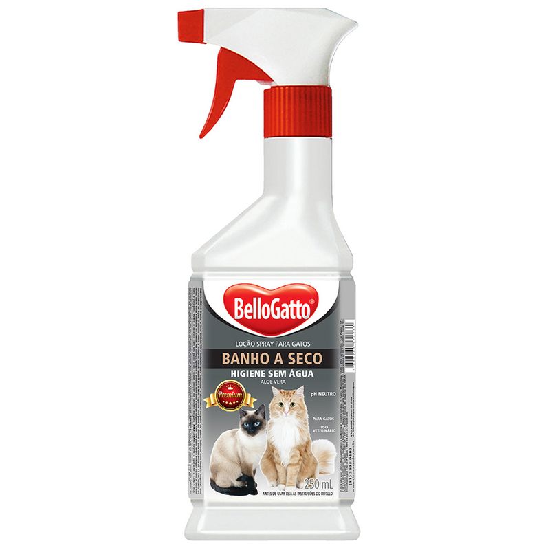 Foto-do-produto-Banho-a-Seco-BelloGatto-Spray-250ml-no-petshop-online-da-Tudo-de-Bicho