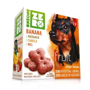 Biscoito Para Cães Spin Pet Mini Snack Zero Fruit