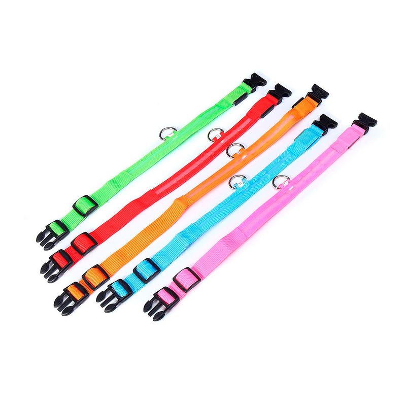 Foto-do-produto-Coleira-Com-Led-Caes-The-Pets-Colors-Media-no-petshop-online-da-Tudo-de-Bicho