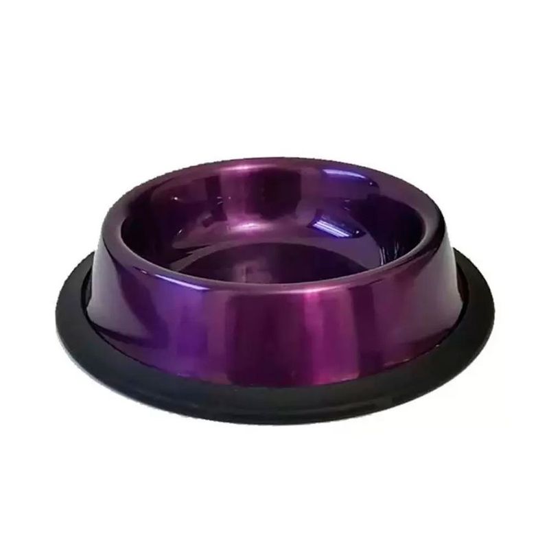 Foto-do-produto-Comedouro-Caes-The-Pets-Inox-Metalico-240ml-no-petshop-online-da-Tudo-de-Bicho