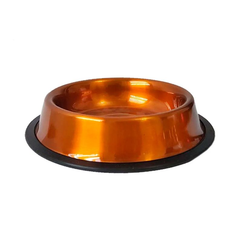 Foto-do-produto-Comedouro-Caes-The-Pets-Inox-Metalico-240ml-no-petshop-online-da-Tudo-de-Bicho