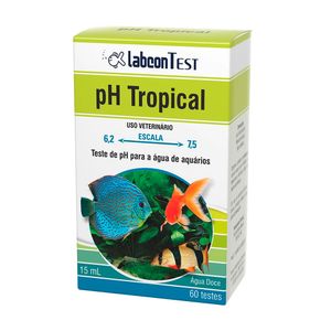 Teste Ph Tropical Água Doce Para Aquário Labcon