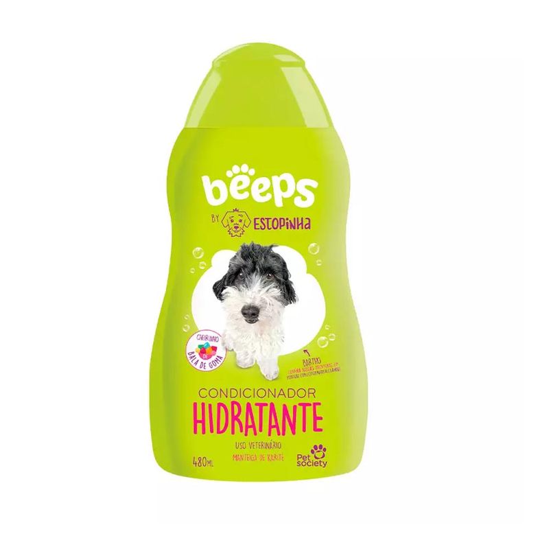 Foto-do-produto-Condicionador-Hidratante-Beeps-Estopinha-Caes-e-Gatos-Pet-Society-480ml-no-petshop-online-da-Tudo-de-Bicho