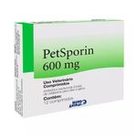 Foto-do-produto-Antibiotico-Petsporin-600mg-Mundo-Animal-12-Comprimidos-no-petshop-online-da-Tudo-de-Bicho