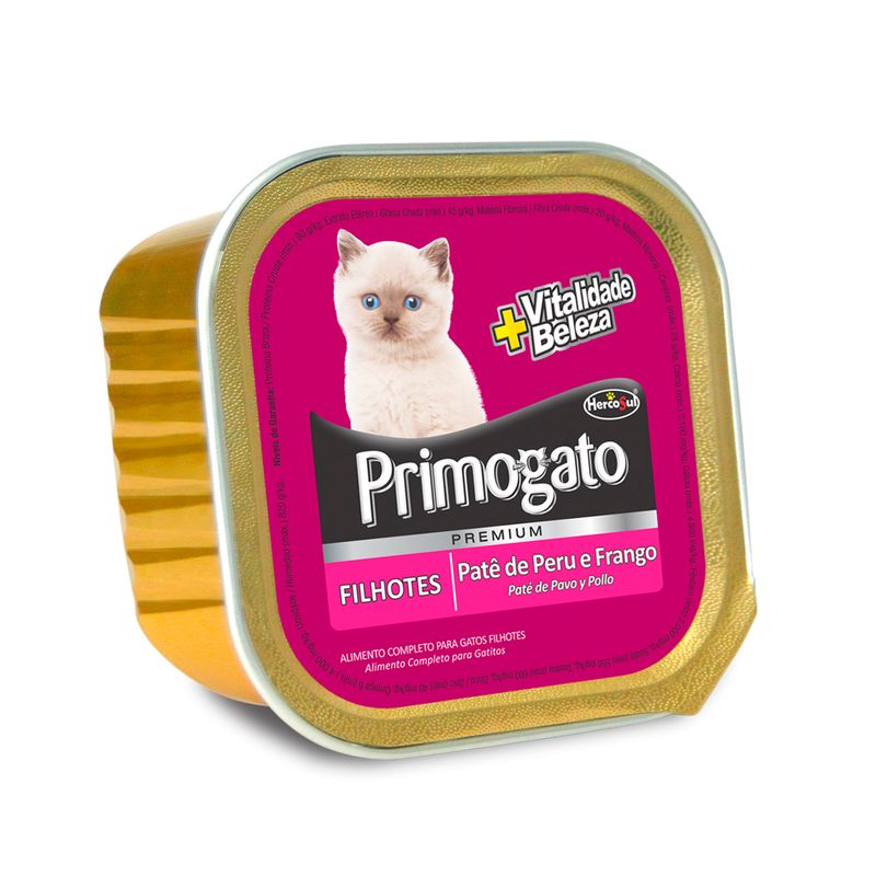 Foto-do-produto-Racao-Umida-Primogato-Premium-Pate-Filhotes-150g-no-petshop-online-da-Tudo-de-Bicho