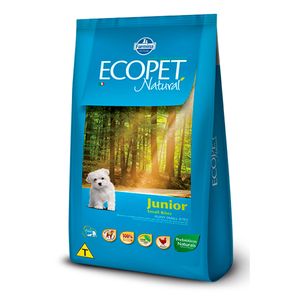 Ração Ecopet Natural Cães Filhotes Raças Pequenas