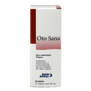 Antibiótico Oto Sana Premium Mundo Animal