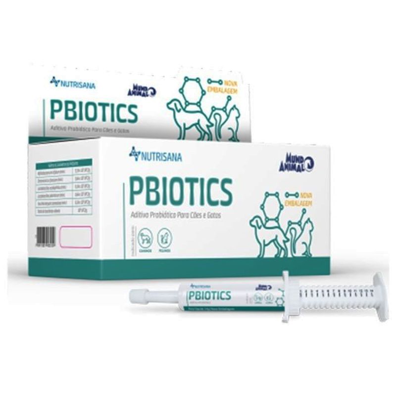 Foto-do-produto-Probiotico-Nutrisana-Pbiotics-Mundo-Animal-14g-no-petshop-online-da-Tudo-de-Bicho