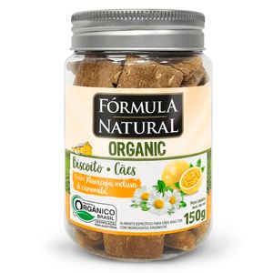 Biscoito Para Cães Fórmula Natural Organic Maracujá, Melissa e Camomila