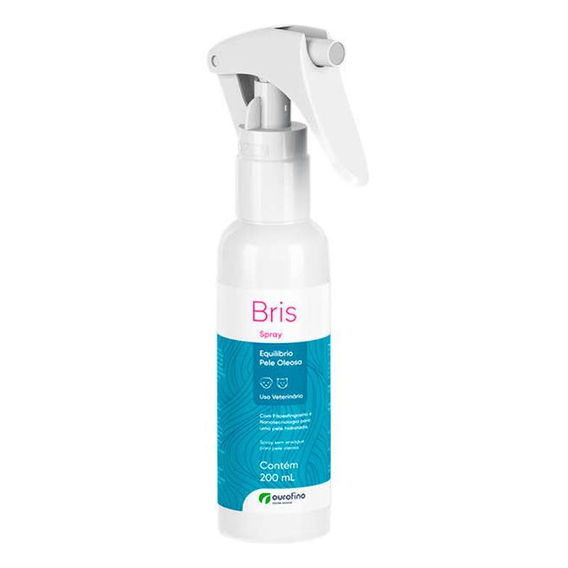 Foto-do-produto-Spray-Bris-Pele-Oleosa-Ouro-Fino-200ml-no-petshop-online-da-Tudo-de-Bicho